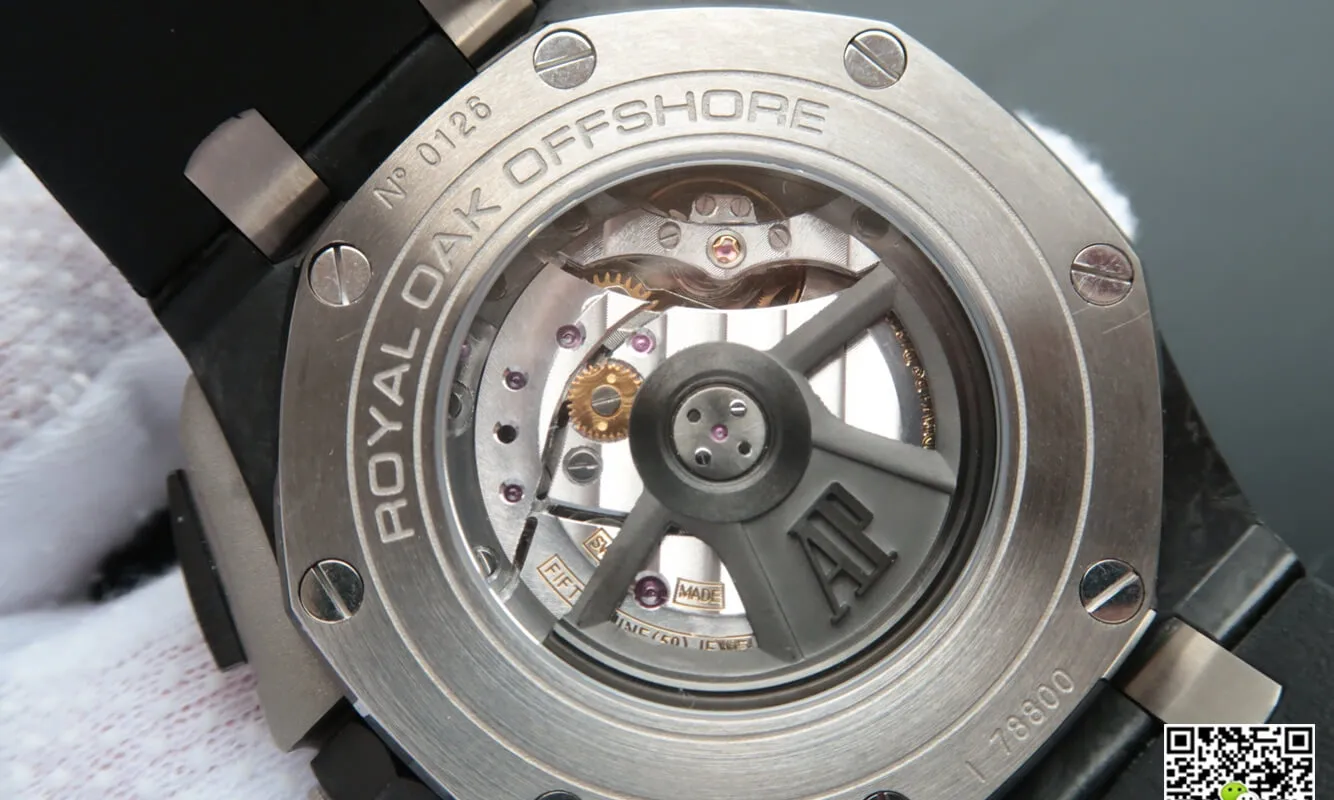 Audemars Piguet Royal Oak Offshore 26400AU.OO.A002CA.01 JF Factory 1:1 Best Edition Replica Watch Black Strap